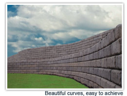 Redi-Rock retaining walls