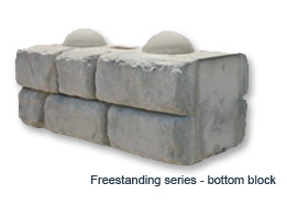 Freestanding Series - Bottom Block